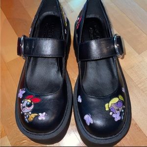 Powerpuff Girls Platform Mary Janes
